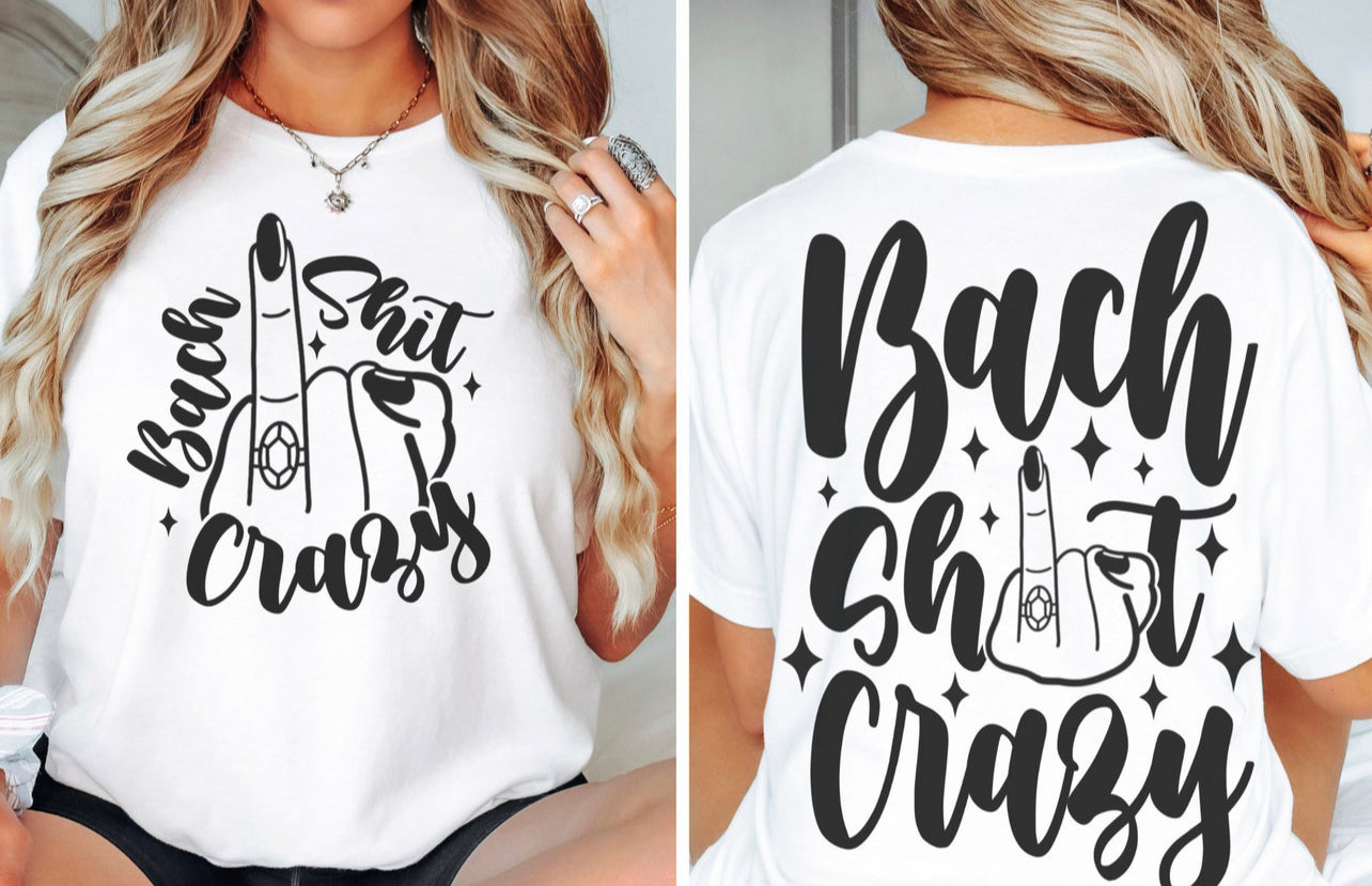 Bach Sh Crazy  graphic tee