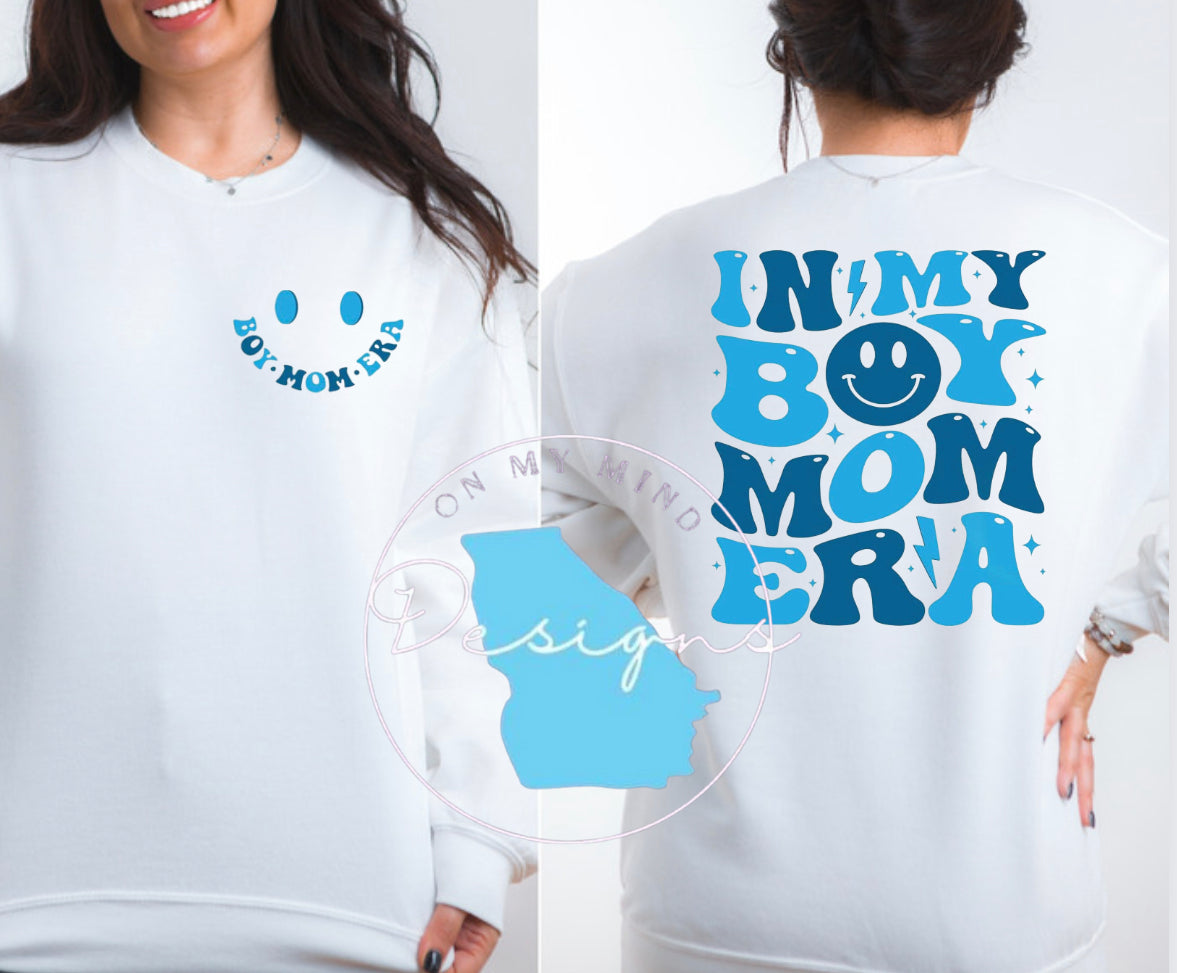 In my boy Mom Era crewneck