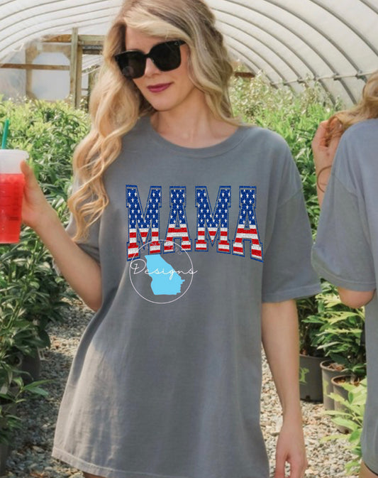 American Mama graphic tee