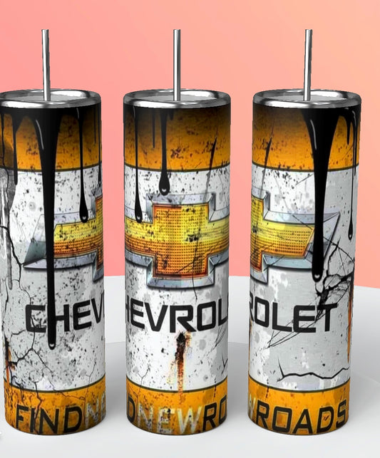 Chevy 20 oz tumbler