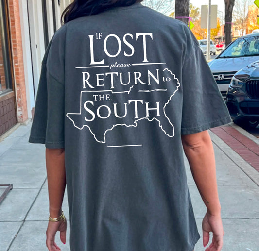 Return to south tee