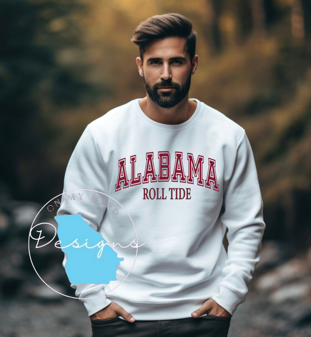 Alabama themed crewneck