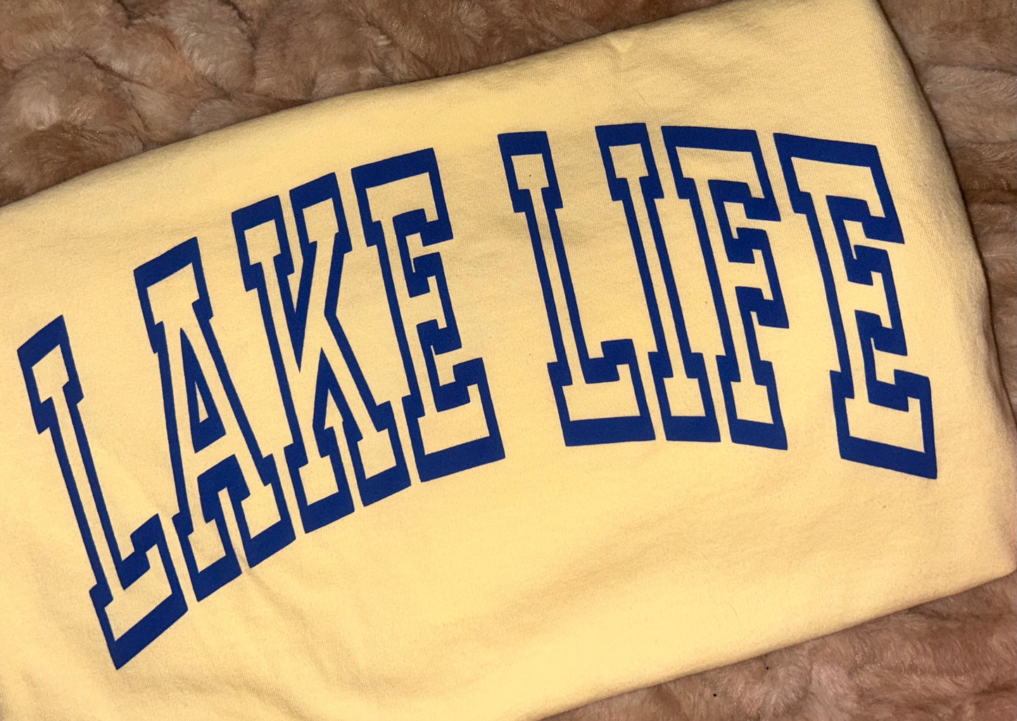 Custom puff word art t-shirt