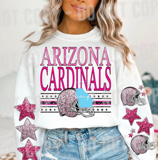 Arizona themed football graphic tee