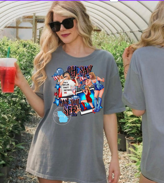 Swift 4th of July  graphic tee