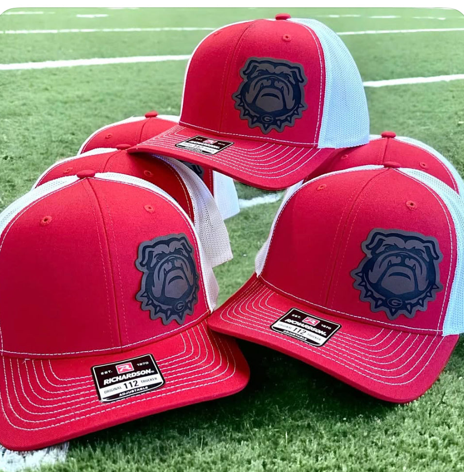 Bulldog logo Richardson 112 Trucker Hat