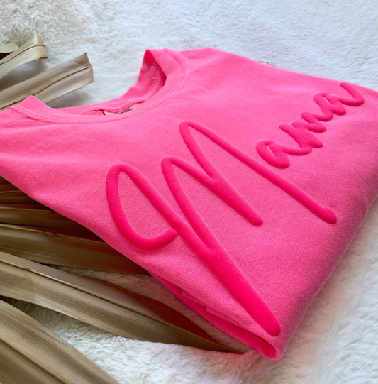Mama puff graphic tee