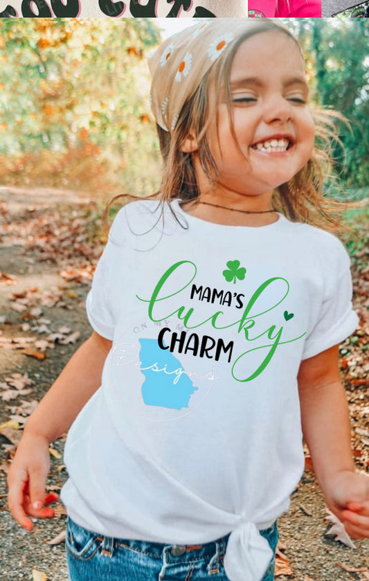 Mama’s Lucky charm St. Patricks t-shirt