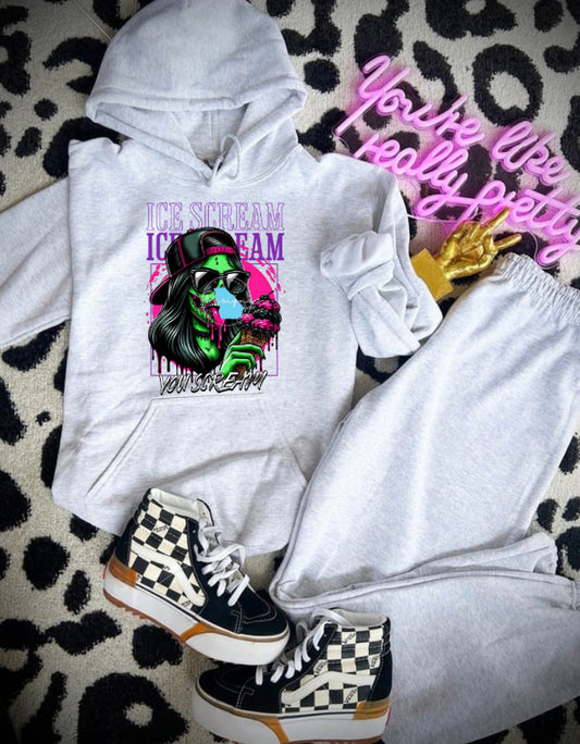 Ice cream ice cream  graphic tee