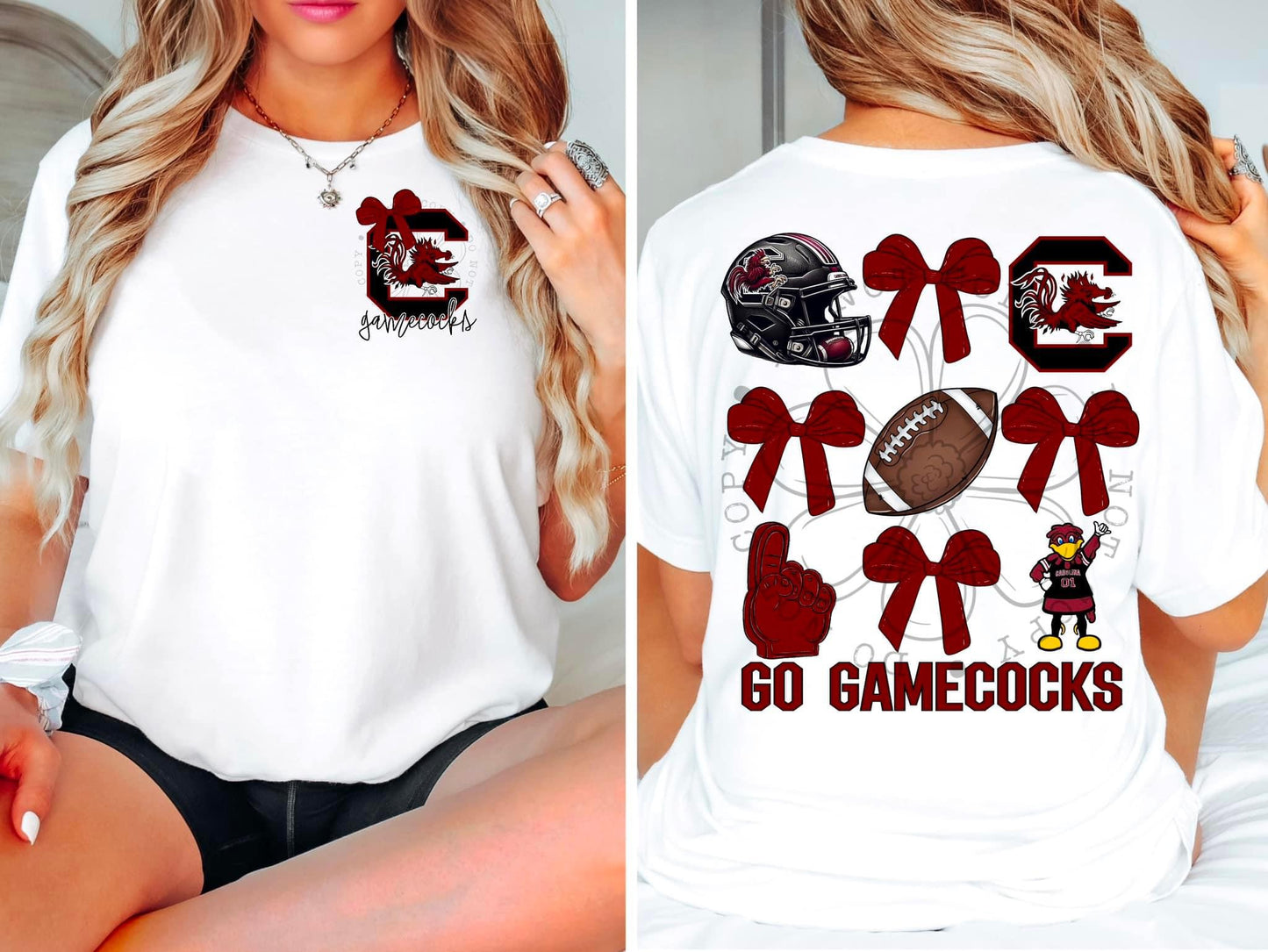 Gamecocks bow era  graphic tee
