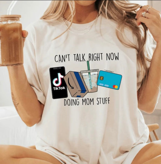 Mom stuff mode  graphic tee