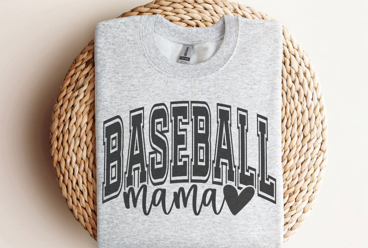 Baseball mama graphic tee