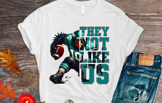 Eagles they not like us graphic tee