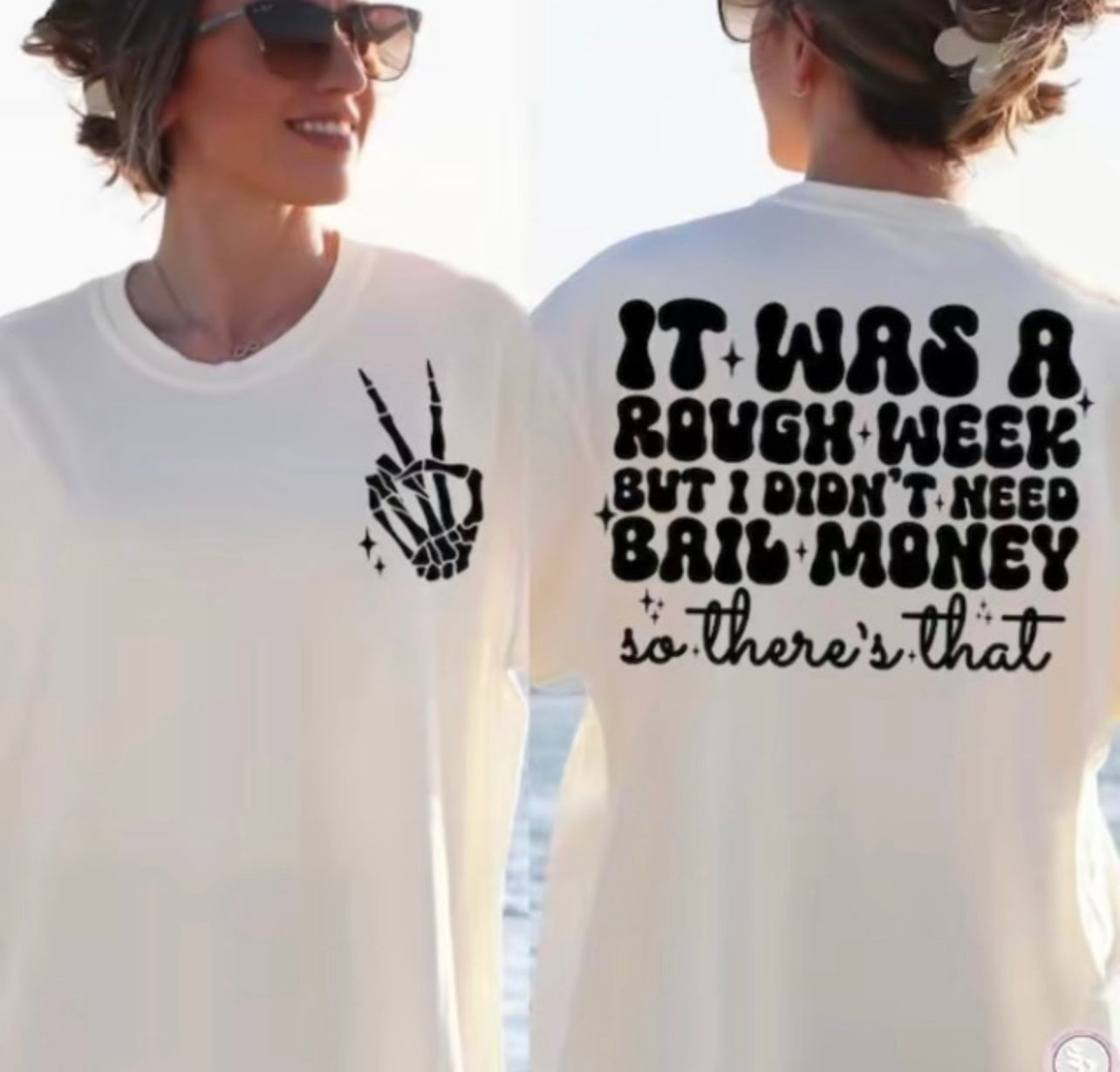 Rough week graphic tee