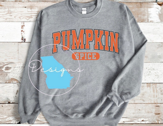 Pumpkin spice crewneck