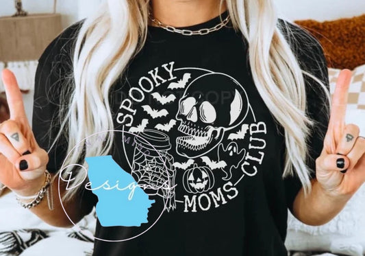 Spooky Mom’s club graphic tee