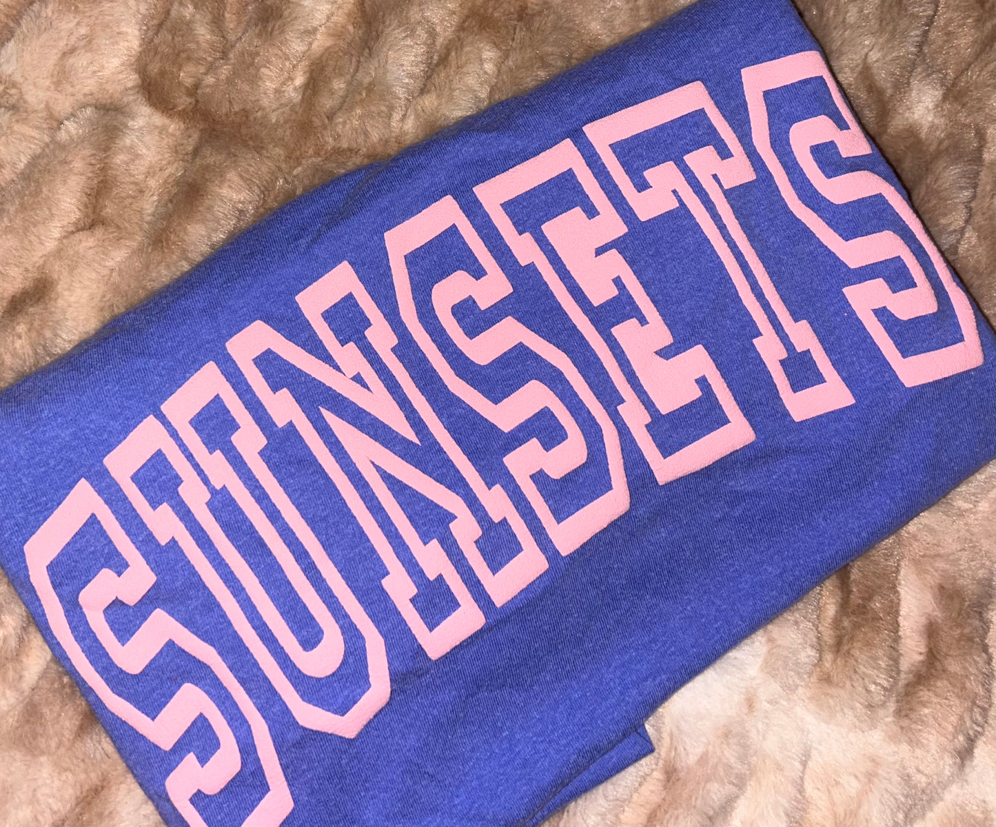 Custom puff word art t-shirt