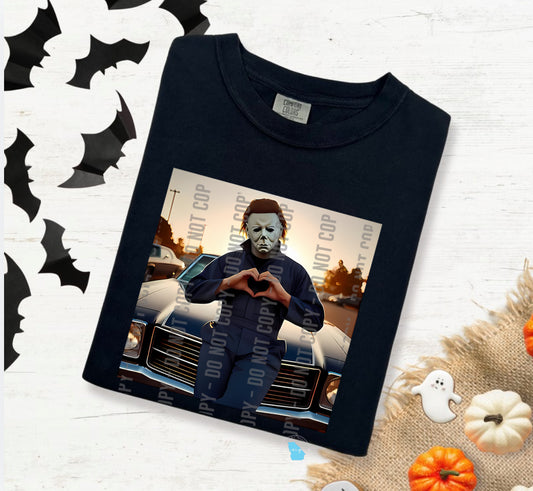 Michael loves you graphic tee