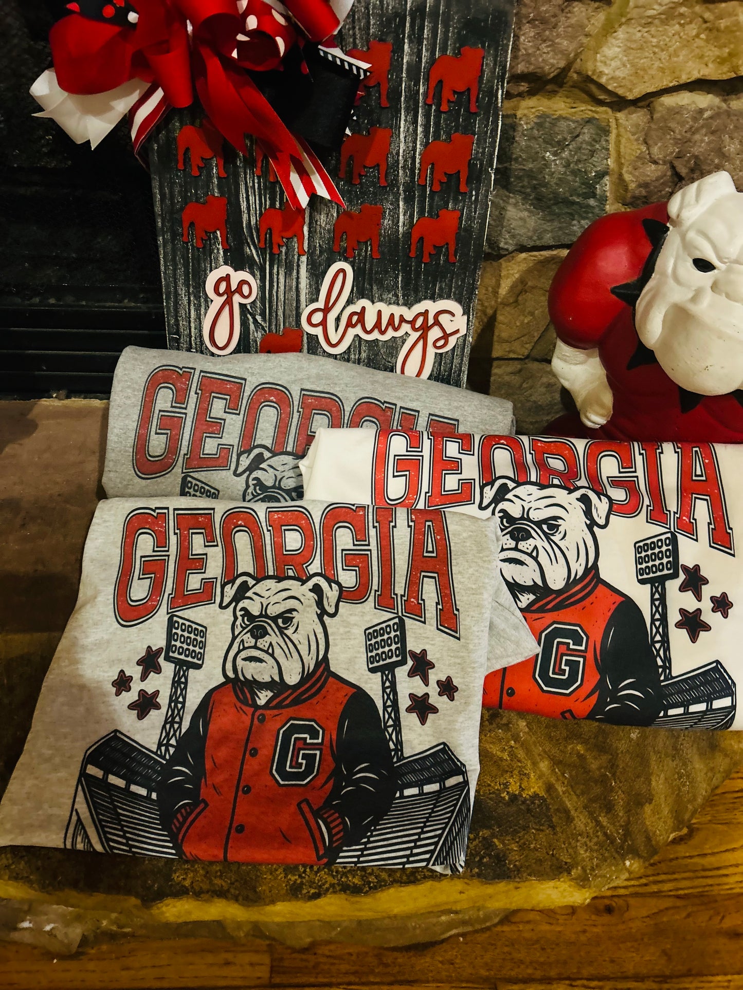 Retro Varsity Bulldog T-shirt