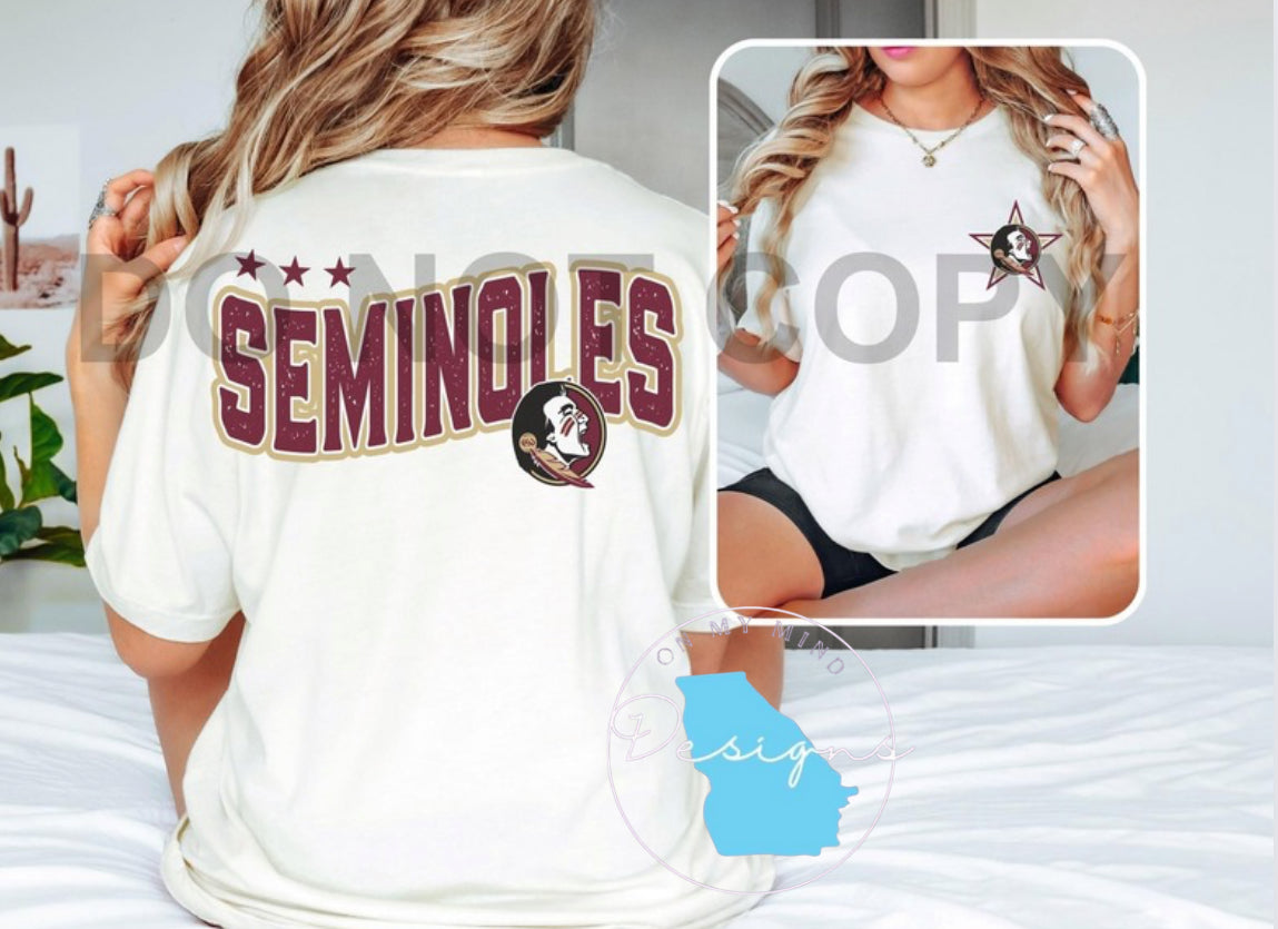 Seminoles Star graphic tee