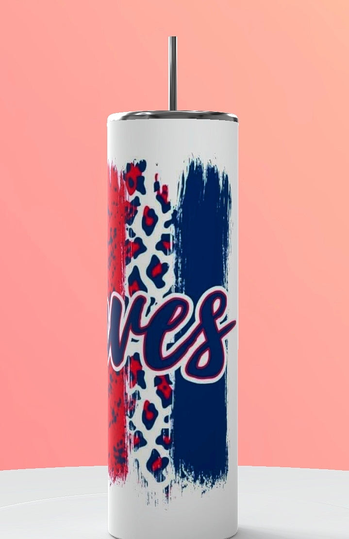 Braves tumbler