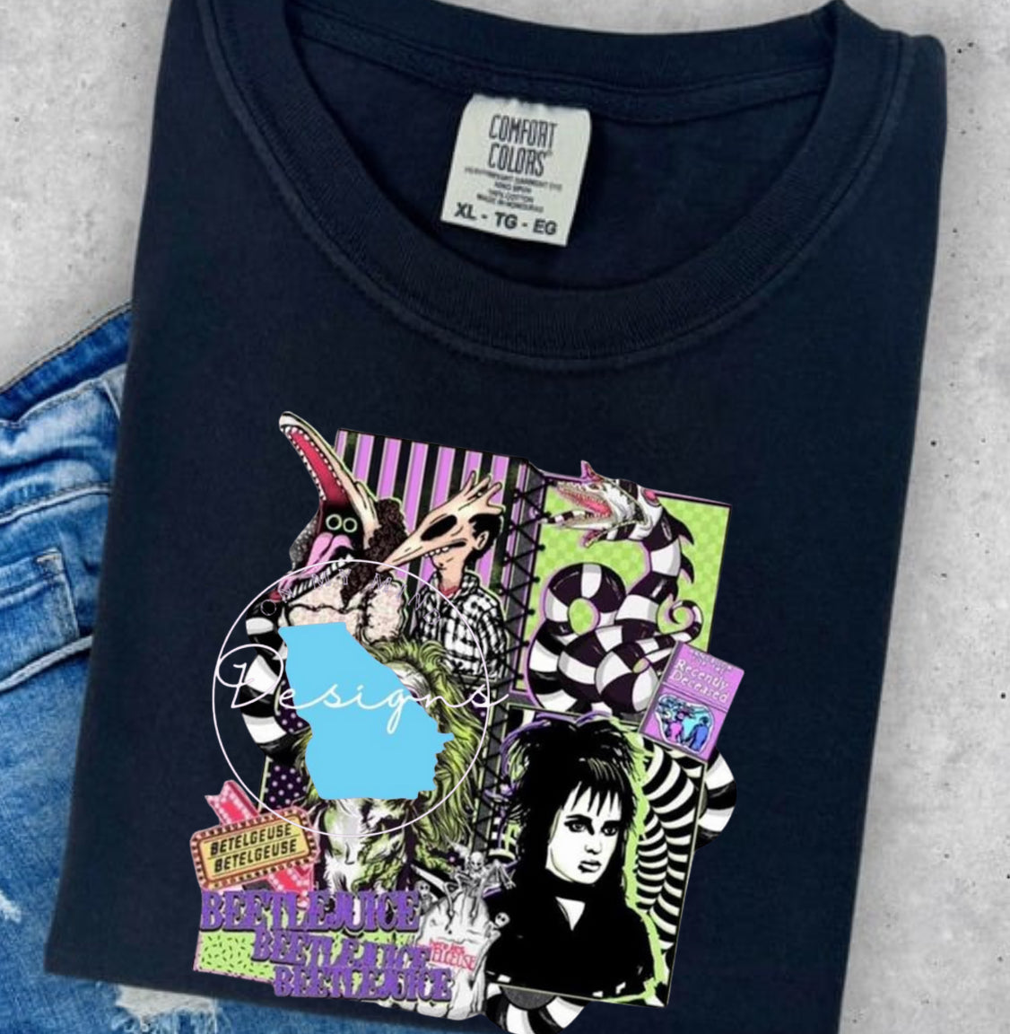 Beetle Juice graphic tee