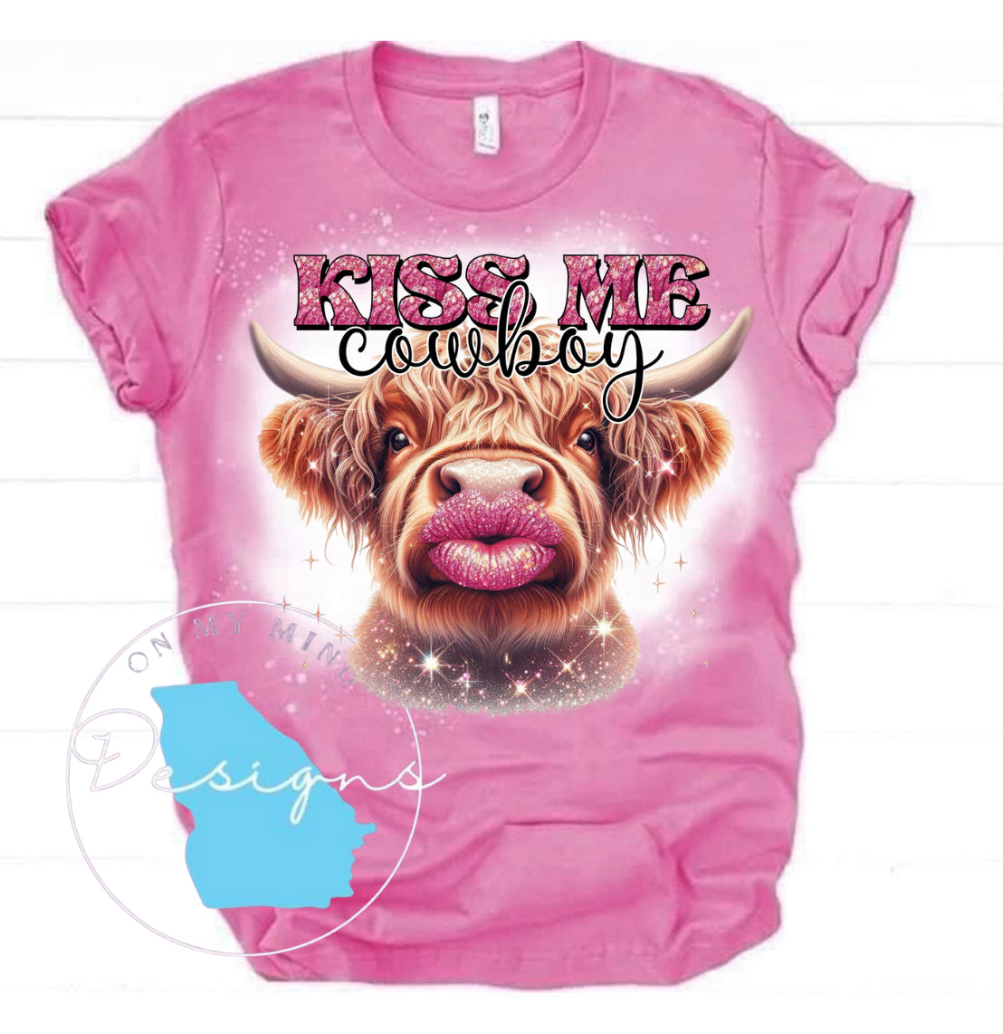 Kiss me cowboy! T-shirt