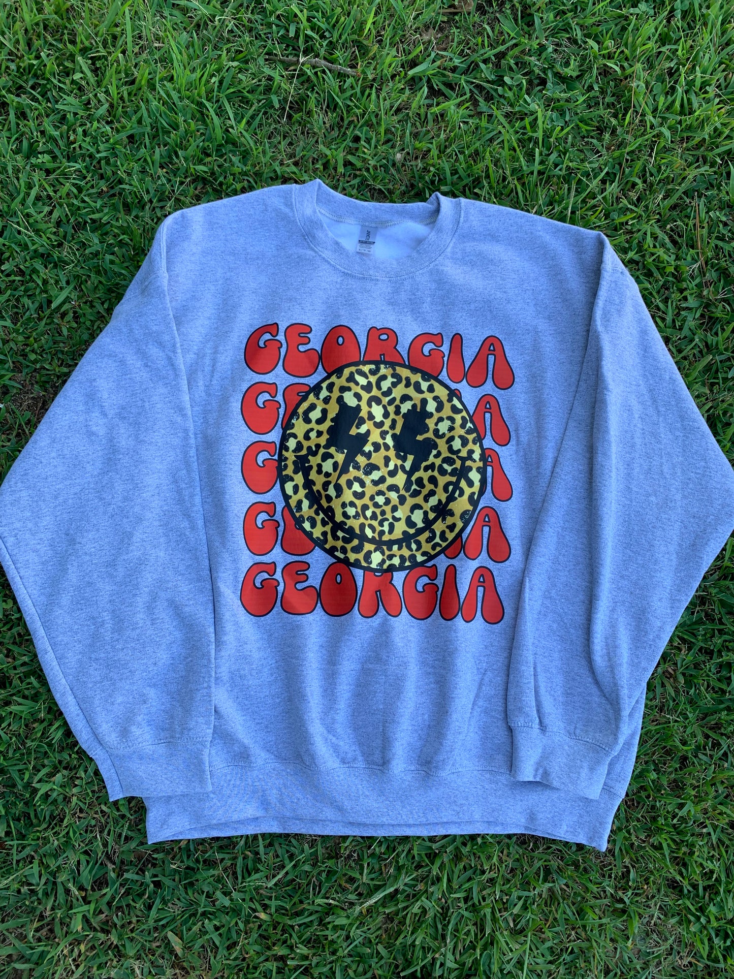 Georgia Smiles retro style crewneck