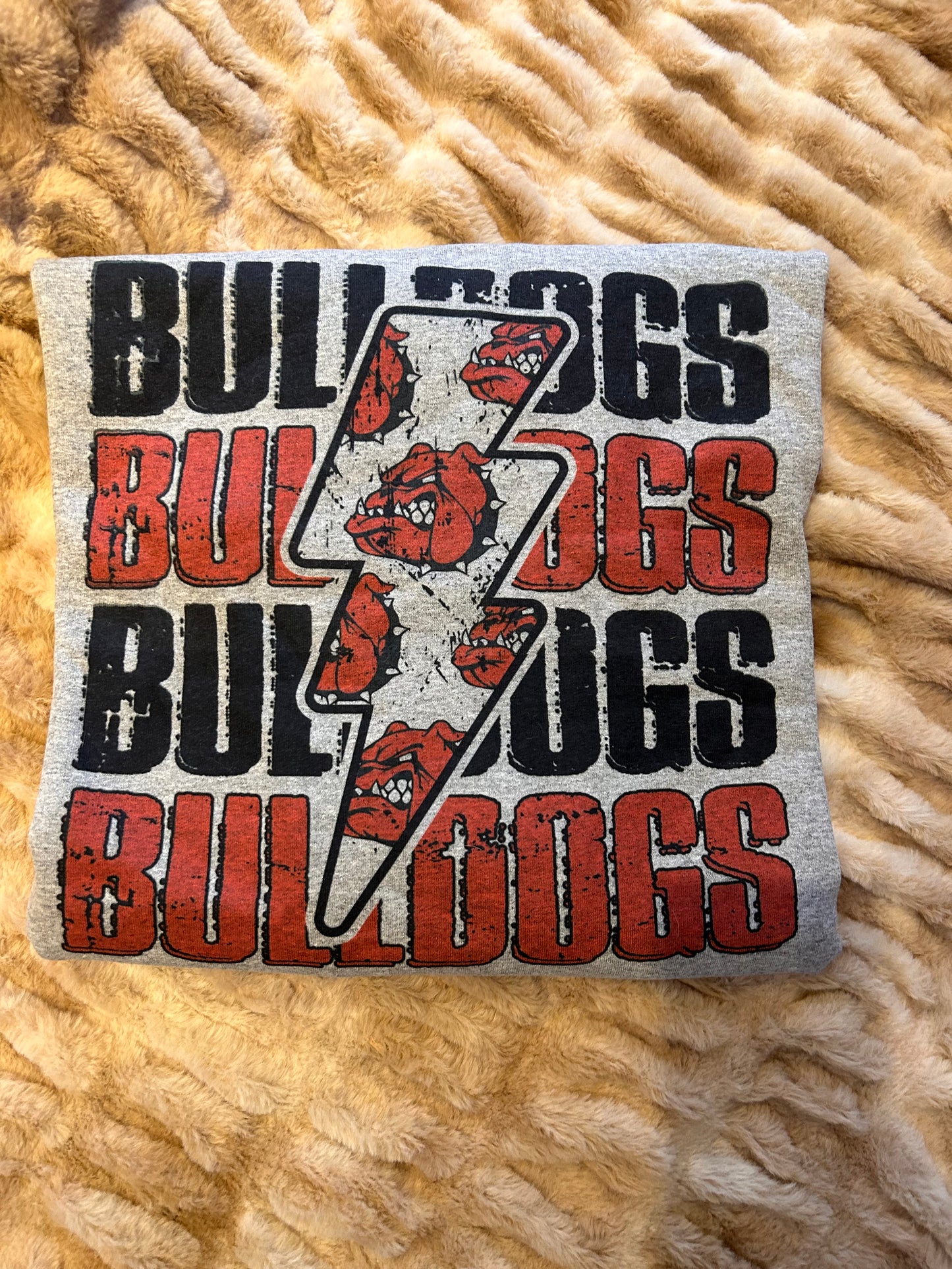 Bulldogs Retro Crewneck