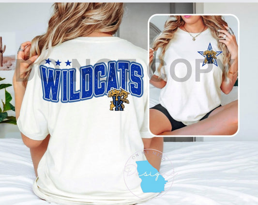 Wildcats Star graphic tee