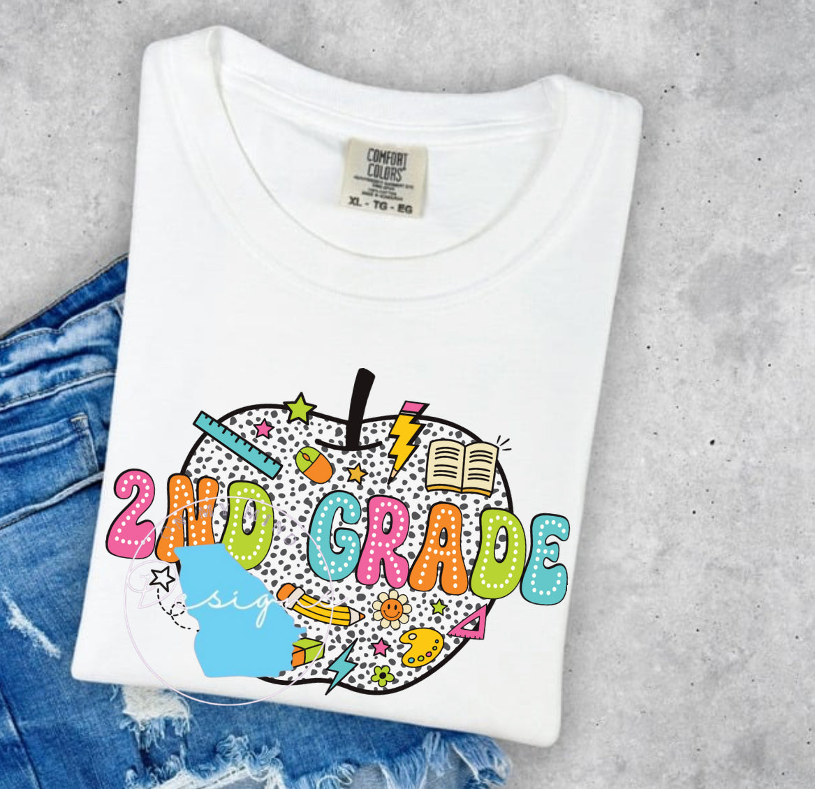 2nd  grade Teacher  graphic tee