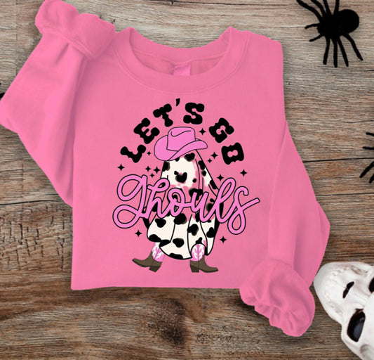 Let’s go ghouls crewneck