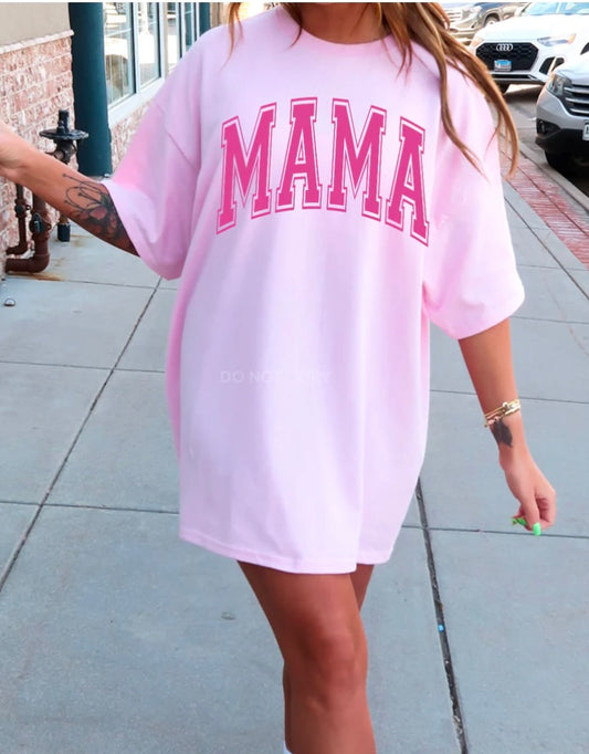 Pink Mama graphic t-shirt