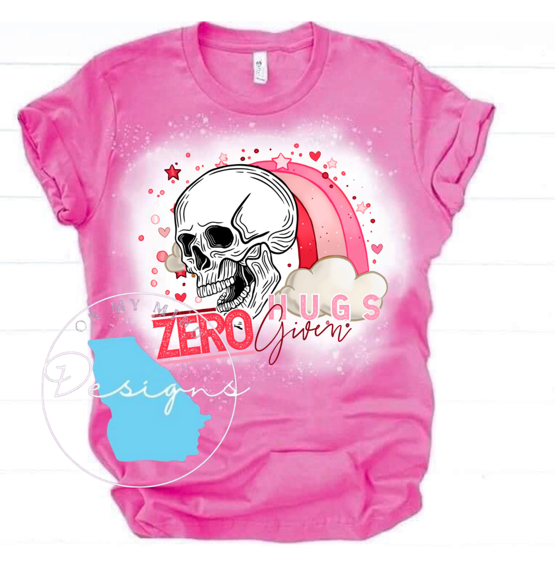 Zero hugs given t-shirt