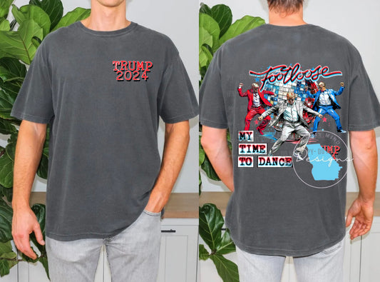 Trump footloose graphic t-shirt