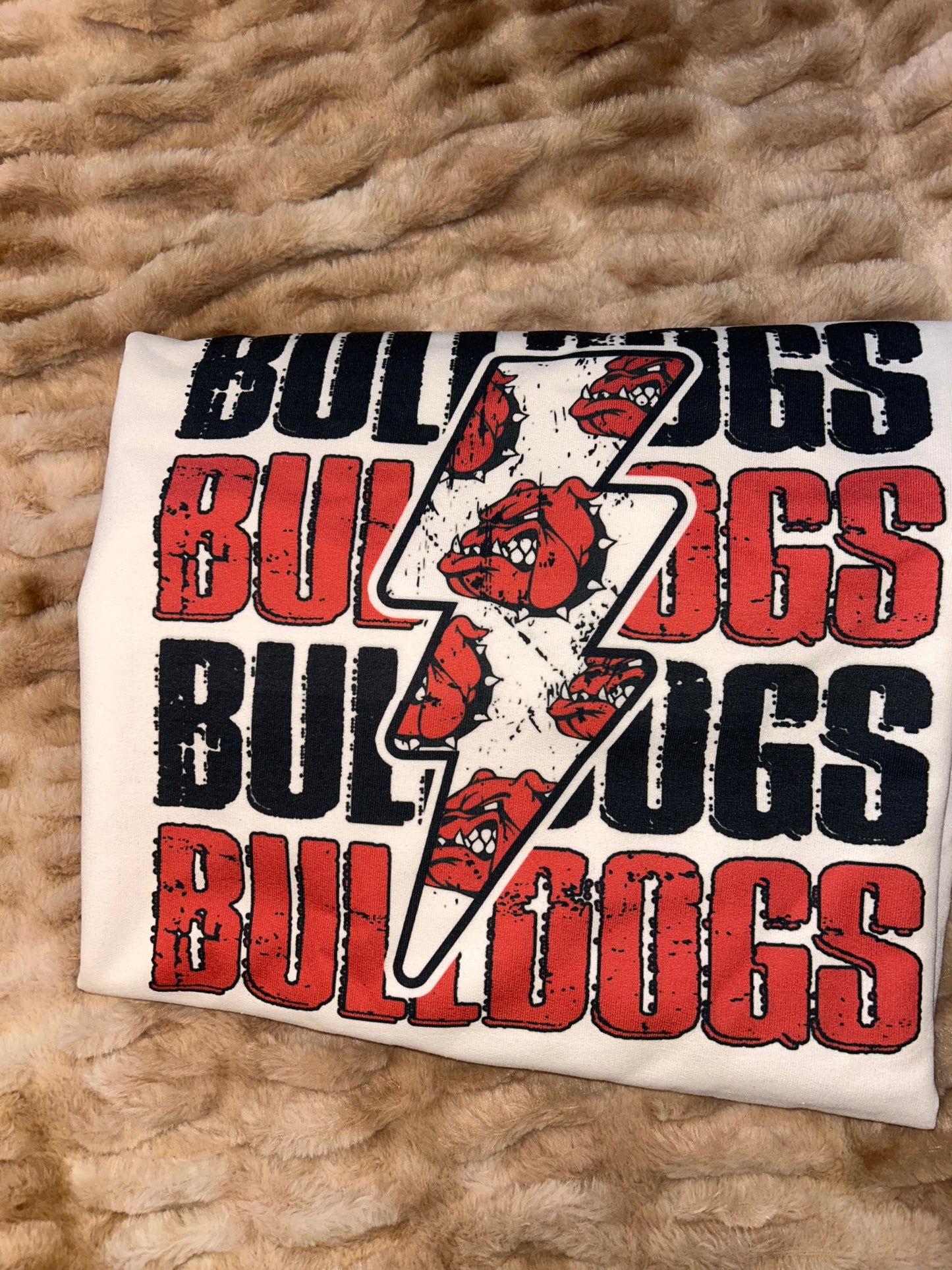 Bulldogs Retro Crewneck