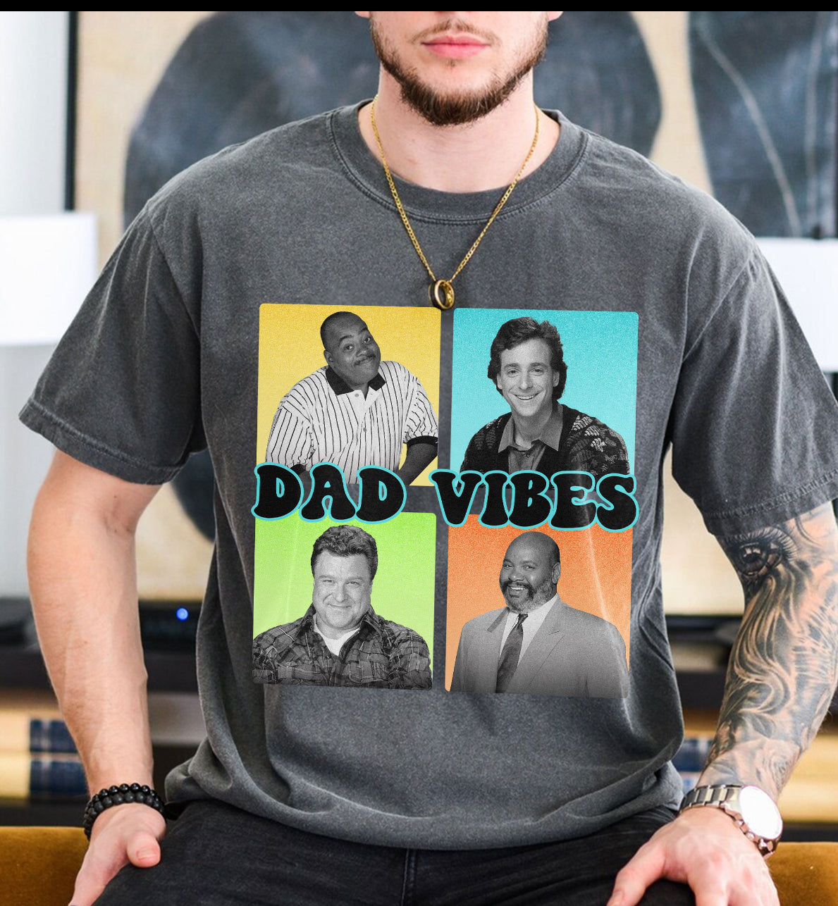 Dad vibes 90’s sitcom graphic tee