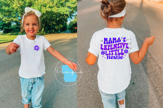 Mama’s bestie (purple) club  t-shirt