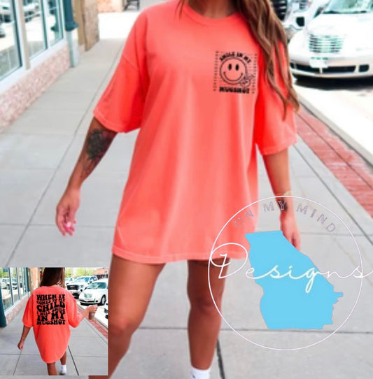 Mugshot for my kid graphic tee