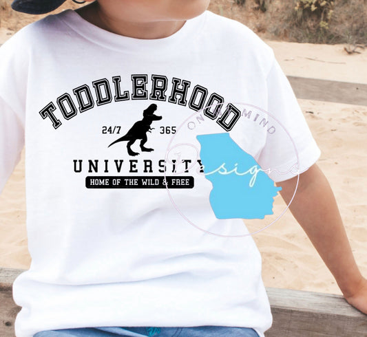 Toddlerhood U   t-shirt