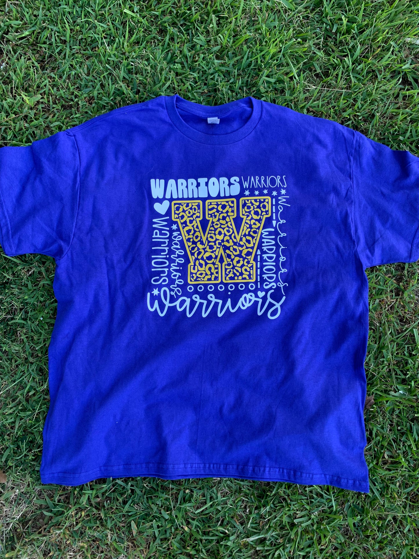 Warriors team graphic tee