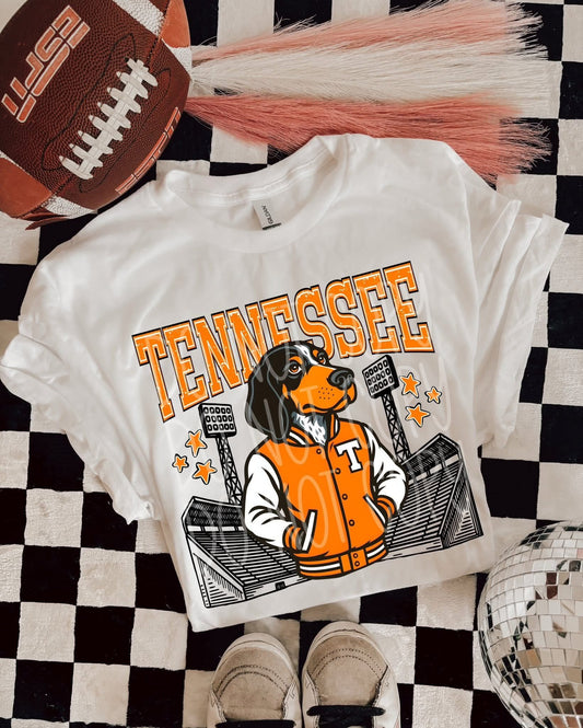 Tennesse retro Varsity Graphic tee