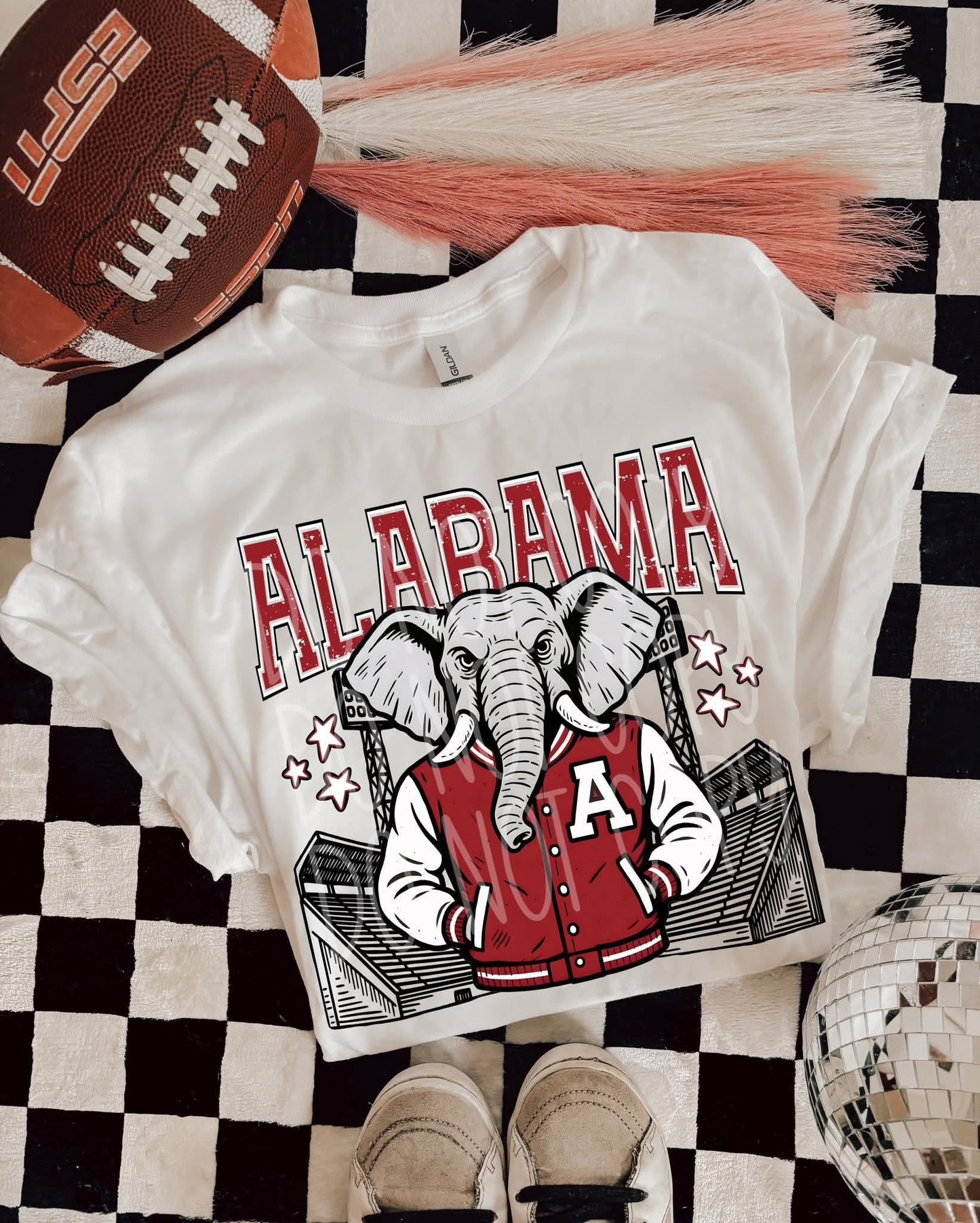 Alabama retro Varsity Graphic tee
