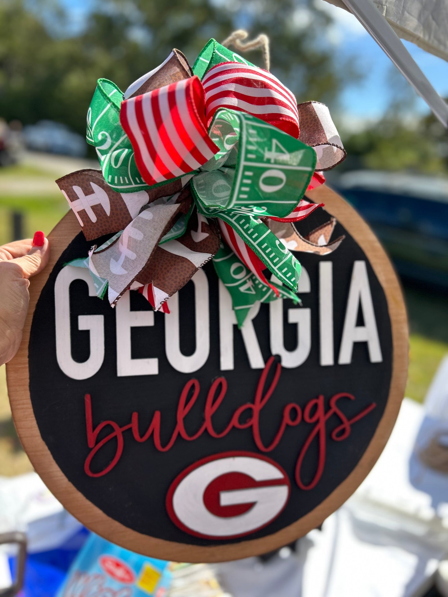 Georgia Door Hanger