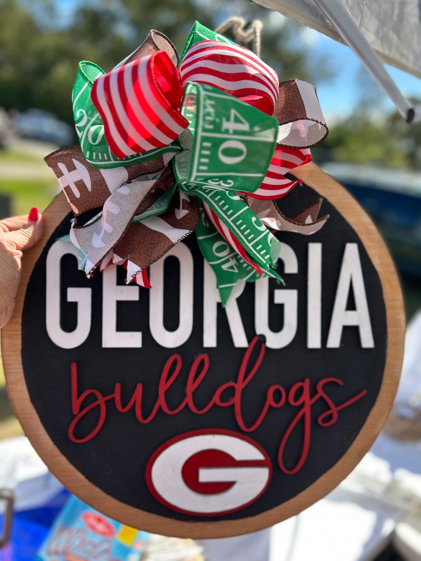 Georgia Door Hanger