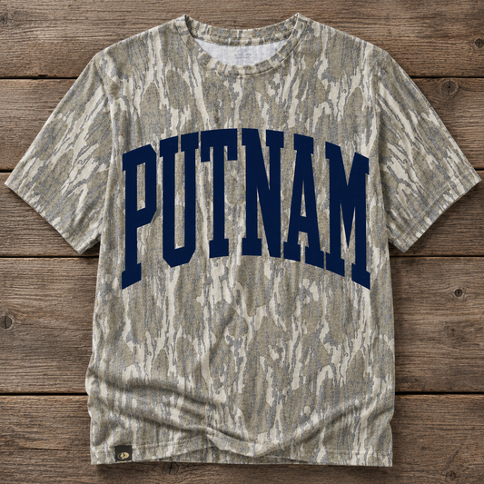 Putnam Camo Spirit wear t-shirt